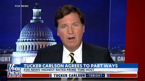 Tucker Carlson, Fox News’ most popular host, out at network